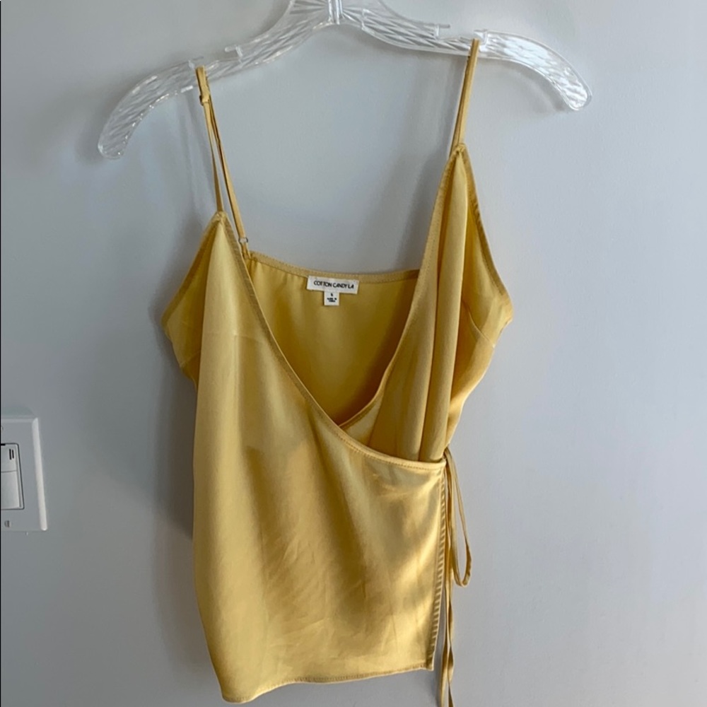 Cotton candy LA top